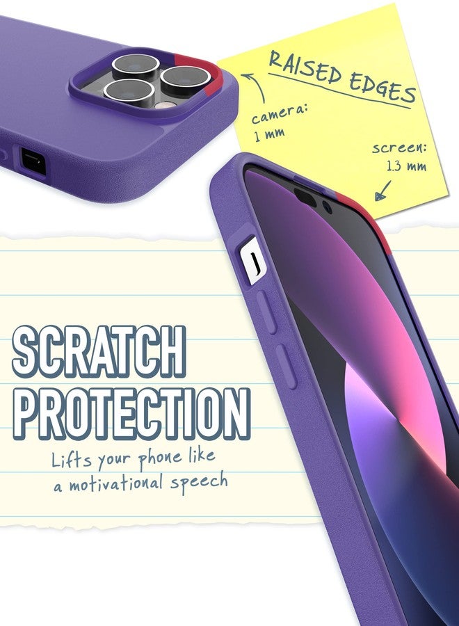 Smartish® iPhone 14 Pro Slim Case - Gripmunk Compatible with MagSafe [Lightweight + Protective] Thin Grip Cover with Microfiber Lining - You're Just Jelly - Image 3